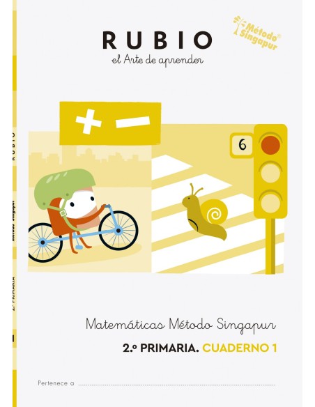 Matematicas 3 cuadernosMetodo Singapur 2º Primaria RUBIO